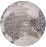 Koberec GALYA GAK11C sivý / hnedý kruh