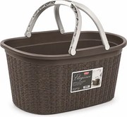 STEFANPLAST Košík na bielizeň Elegance 35 l, hnedý