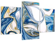 Obraz - Vlny z mramoru (90x60 cm)