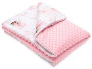 Detská deka z Minky s výplňou New Baby Víly  80x100 cm