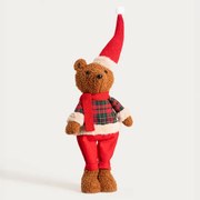 Vianočná dekorácia TARTAN medvedík 752261