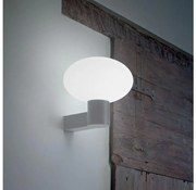 Ideal Lux - Vonkajšia nástenná lampa CLIO 1xE27/42W/230V IP44 šedá