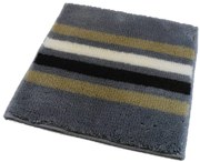 ROUTNER Kúpeľňová predložka RAGUSA Sivá 10205 - Sivá / 50 x 50 cm 10205