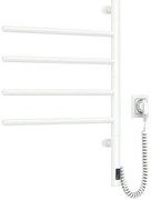 Elektrický otočný sušák na uteráky ARABESQUE 150W/230V 64,6 cm IP44 biely