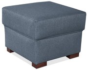 Taburet VIVA 51x51 cm modrý