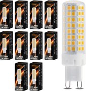 10x žiarovka G9 7W 950lm - neutrálná biela