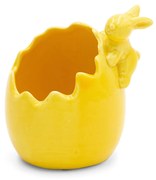 VEĽKONOČNÁ SOŠKA EASTER2 SADA 2 KS 9X10 CM ŽLTÁ