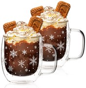 4Home Termo pohár Hot&Cool Snowflake 350 ml, 2 ks