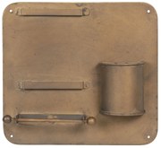 Retro nástenný držiak na toaletný papier - 30 * 5 * 28 cm