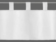 Bistro záves Alster 140x50 cm, biely%