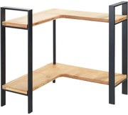 Wenko Kuchynská rohová polica Lou, 2 poschodia, 30 x 30 x 33 cm