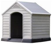 Sivá búda pre psa 95x99 cm – Curver