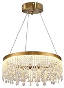 Toolight Toolight, LED závesné osvetlenie 40cm, 18W, 4000K, APP1730-1CP, zlatá, OSW-04341