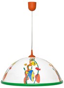 Detský luster na lanku FISH 1x27/15W/230V