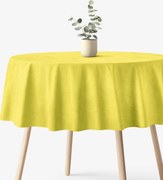 Goldea okrúhly obrus malaga - limetkový Ø 100 cm