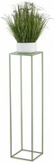STOJAN NA KVETINÁČ SIMPLE 100X24X24 CM ZELENÁ
