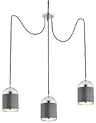 Argon 1341 - Závesné svietidlo ANDROS 3xE27/60W/230V