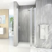 Roth Jednokrídlové sprchové dvere MI PIF pre inštaláciu do niky - bez vaničky ROTH-Variant: šírka: 90 cm, orientácia: Uni - (MI PIF 090200 VPE), ROTH…