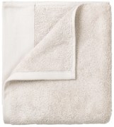Krémovobiele froté bavlnené uteráky v súprave 4 ks 30x30 cm Riva – Blomus