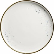 Mäser Plytký tanier Pintar White modré bodky 27 cm