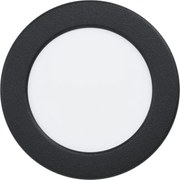 Čierne LED podhľadové stropné svietidlo FUEVA 5 – EGLO