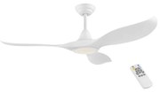 Eglo 35006 - LED Stropný ventilátor CIRALI LED/15W/230V + DO