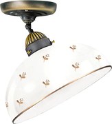 Kolarz 731.10.171 - Prisadený luster NONNA 1xE27/75W/230V, priemer 30 cm, kvet, ružové zlato