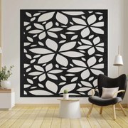 Drevený kvetinový obraz štvorec | SENTOP HDF0281