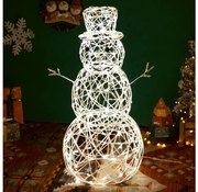 Brilagi - LED vonkajšia vianočná dekorácia 3,6W/31/230V 2700K 120 cm IP44 snehuliak