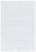 Ayyildiz, Kusový koberec Fluffy Shaggy 3500 white, 60x110, biela, obývacia izba