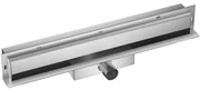 CERANO - Lineárny odtokový žľab k stene, so sifónom - chróm - 100 cm, CER-CER-476660