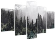 Obraz - Les s ilustrovanými prvkami (150x105 cm)