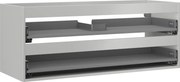 Mexen Box-A, závesná skrinka 120 cm, 2 zásuvky, matná sivá, 91AX0-1200-470-2-62