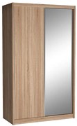 Skriňa Karol 143 so zrkadlom dub sonoma