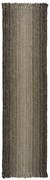 Behúň Mottle Jute Ombre Grey, 60x230, šedá, chodba / predsieň, Flair Rugs