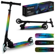 Kidwell Skladacia detská kolobežka MIDO s LED osvetlením, 120 mm kolesá, ABEC-7