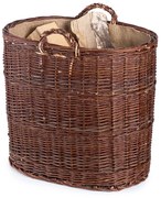 Kôš na drevo prútený s jutou Madeira II.š. 55 x hl. 35x v. 50(cm)