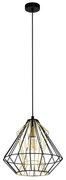 Eglo 43118 - Luster na lanku DREADFORT 1xE27/60W/230V