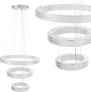 Toolight Toolight, LED stropné svietidlo 60cm, 76W, 4000K, MS008-CP, chrómová, OSW-09618