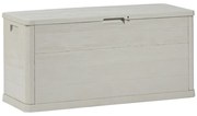 Svetlosivý plastový záhradný úložný box Woodys – Toomax