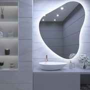 Organické LED zrkadlo do kúpeľne s osvetlením A17