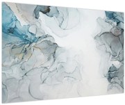 Obraz - Modrý mramor (90x60 cm)