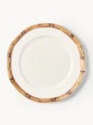 Ručne maľovaný raňajkový tanier Bamboo