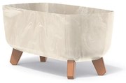 Kvetináč GRACIA CASE BETON EFFECT 39cm pieskový
