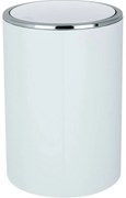 Wenko Odpadkový kôš s výkyvným vekom Inca 5 l, biela
