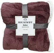 Luxusná baránková deka z mikroplyšu NESTIVE ružová Rozmer: 150 x 200 cm