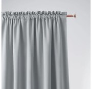 Dekorstudio Jednofarebný záves AURA 140x280cm na riasiacu pásku - svetlosivý