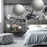 Fototapeta - 3D geometrická abstrakcia (254x184 cm)