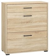 Skrinka na topánky Caro 10 dub sonoma