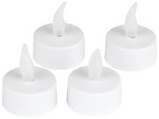 Sada LED sviečok Flicker, 4 ks
